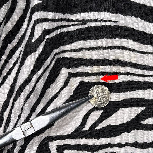 LH Sport Zebra Print‎ Top/Tunic With Embellishments Around Neckline Size XXL - Picture 11 of 13